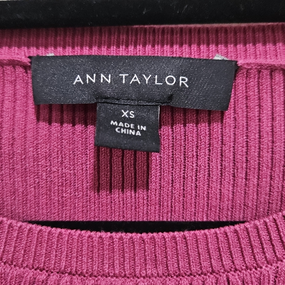 Ann Taylor Ribbed Sweater - Picture 7 of 8